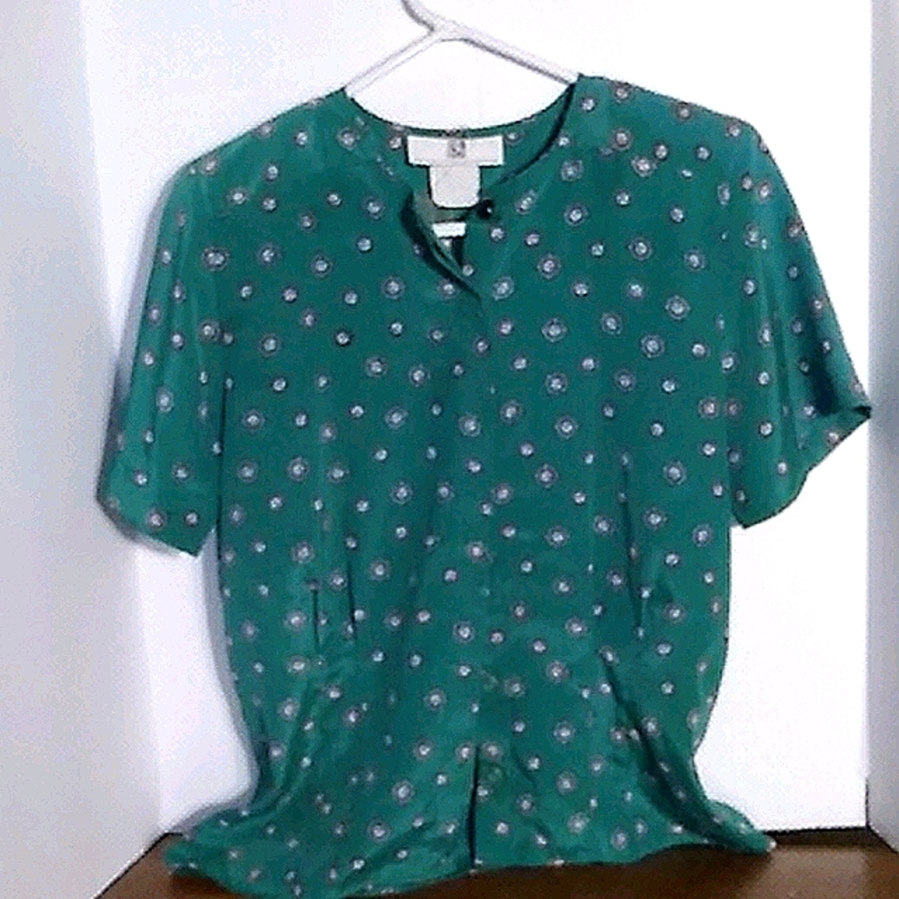 PS Illustrations womens Vintage blouse. Petite 12
